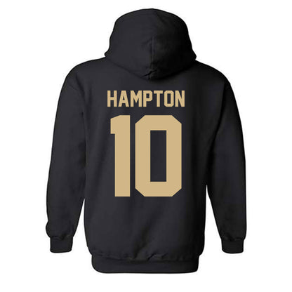 Purdue - NCAA Football : TaVari Hampton - Classic Shersey Hooded Sweatshirt-1