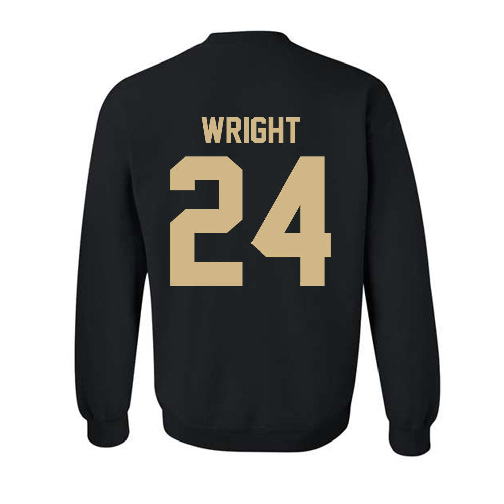Purdue - NCAA Football : Izaiah Wright - Classic Shersey Crewneck Sweatshirt-1
