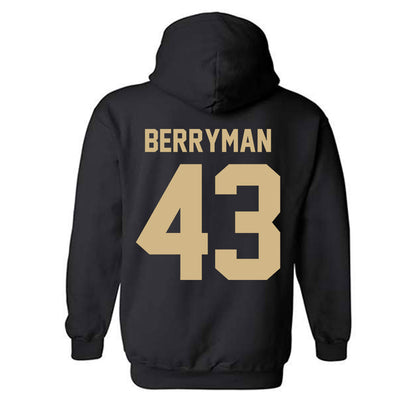 Purdue - NCAA Football : Jackson Berryman - Classic Shersey Hooded Sweatshirt-1