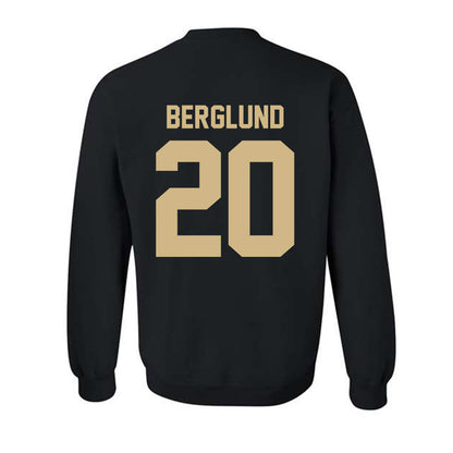 Purdue - NCAA Football : Winston Berglund - Classic Shersey Crewneck Sweatshirt-1