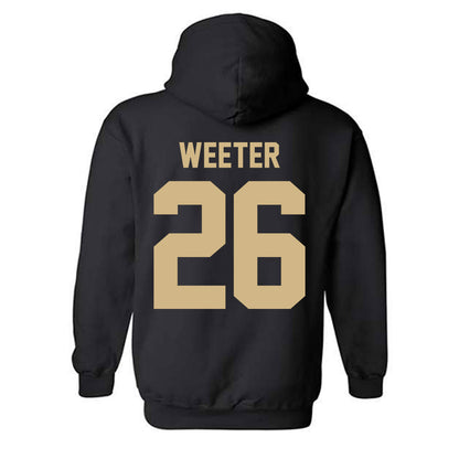 Purdue - NCAA Football : Jack Weeter - Classic Shersey Hooded Sweatshirt-1