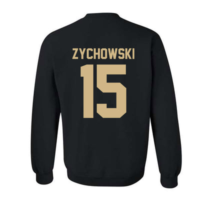 Purdue - NCAA Baseball : Zach Zychowski - Classic Shersey Crewneck Sweatshirt-1