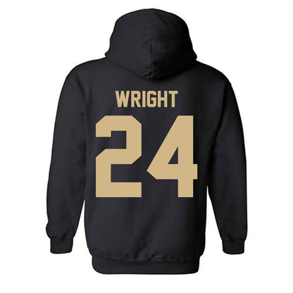 Purdue - NCAA Football : Izaiah Wright - Classic Shersey Hooded Sweatshirt-1