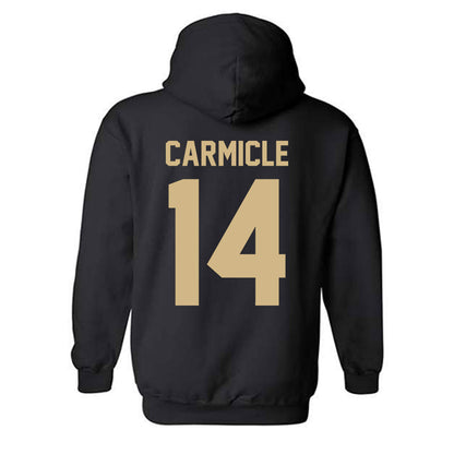 Purdue - NCAA Football : Maximilian Carmicle - Classic Shersey Hooded Sweatshirt-3