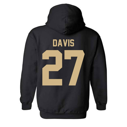 Purdue - NCAA Football : Owen Davis - Classic Shersey Hooded Sweatshirt-1