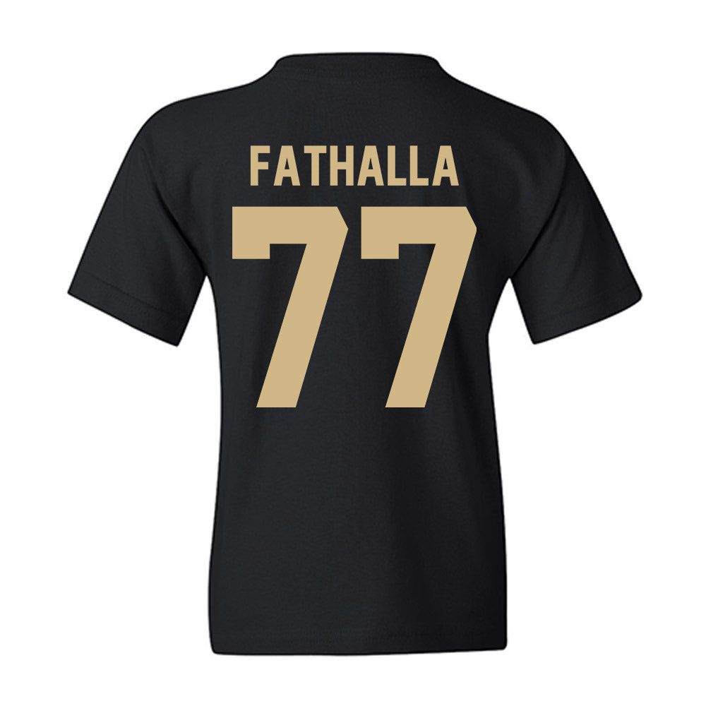 Purdue - NCAA Men's Tennis : Nour Fathalla - Classic Shersey Youth T-Shirt-1