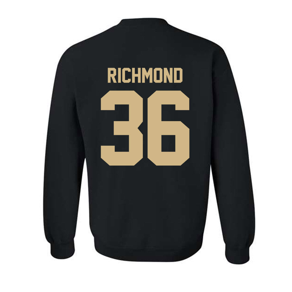 Purdue - NCAA Football : Kaleb Richmond - Classic Shersey Crewneck Sweatshirt-1