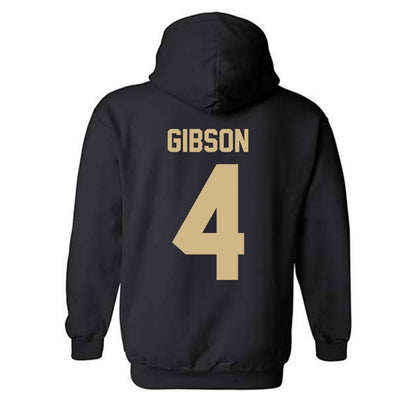 Purdue - NCAA Football : Jerrick Gibson - Classic Shersey Hooded Sweatshirt-3