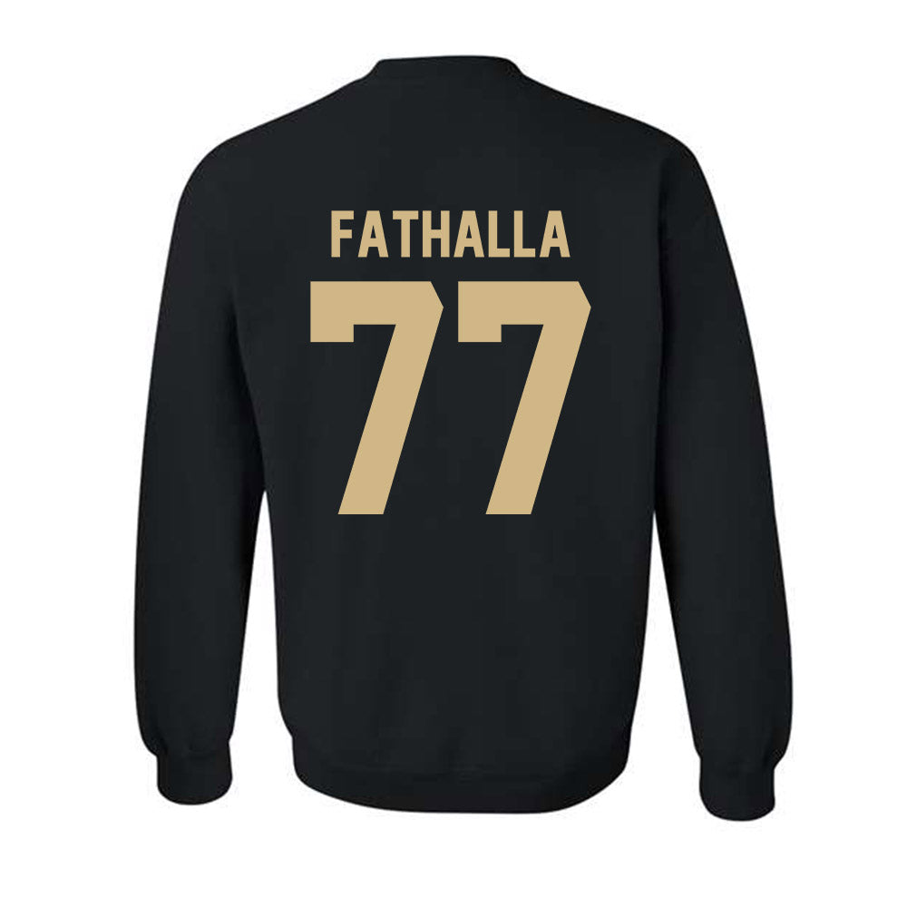 Purdue - NCAA Men's Tennis : Nour Fathalla - Classic Shersey Crewneck Sweatshirt-1