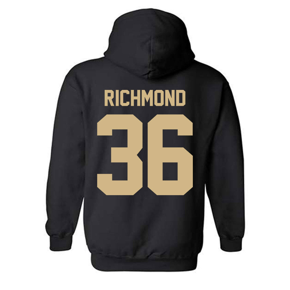 Purdue - NCAA Football : Kaleb Richmond - Classic Shersey Hooded Sweatshirt-1