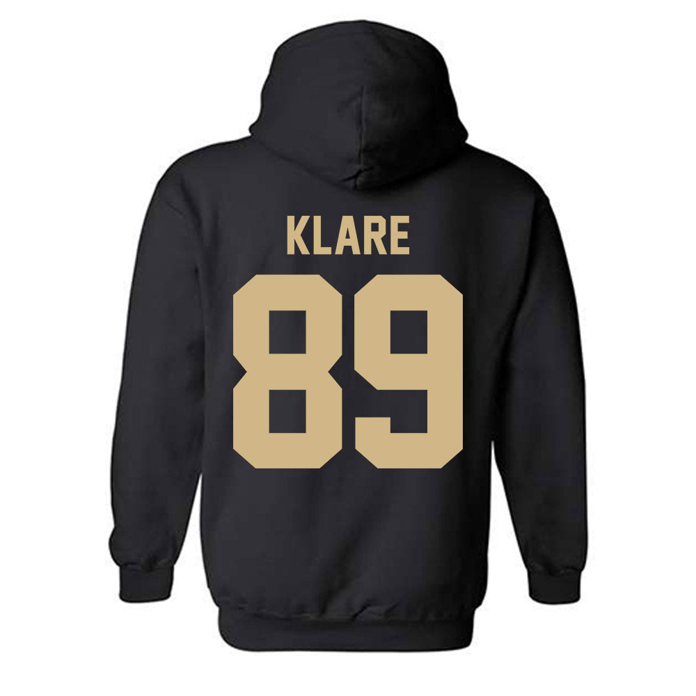 Purdue - NCAA Football : Luke Klare - Classic Shersey Hooded Sweatshirt-3