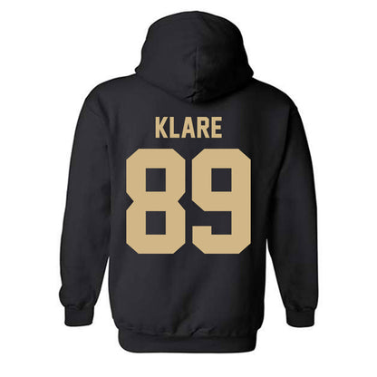 Purdue - NCAA Football : Luke Klare - Classic Shersey Hooded Sweatshirt-3