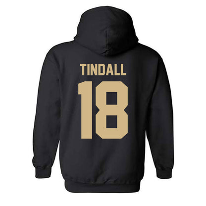 Purdue - NCAA Women's Volleyball : Addy Tindall - Classic Shersey Hooded Sweatshirt-3