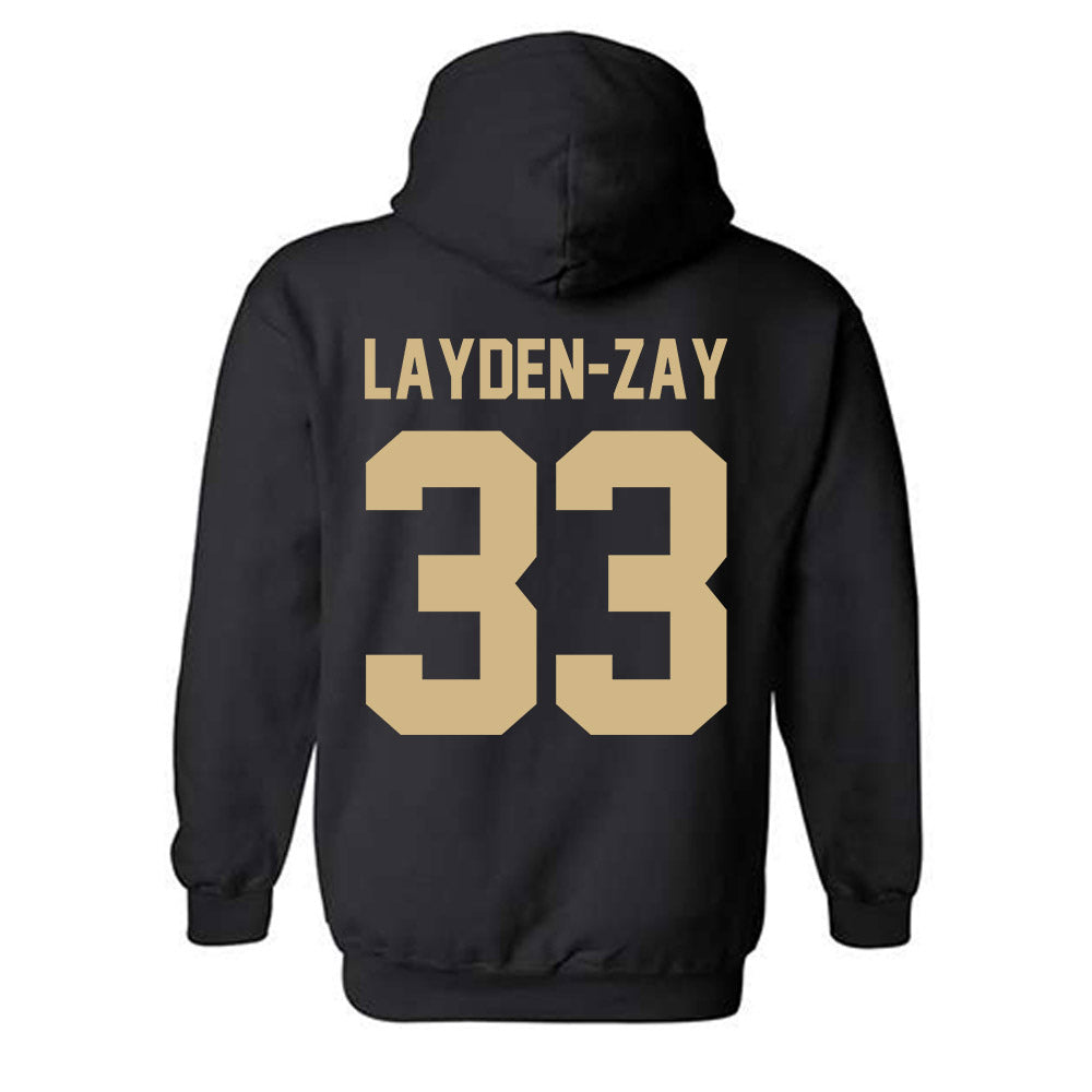 Purdue - NCAA Women's Basketball : Madison Layden-Zay - Classic Shersey Hooded Sweatshirt-1
