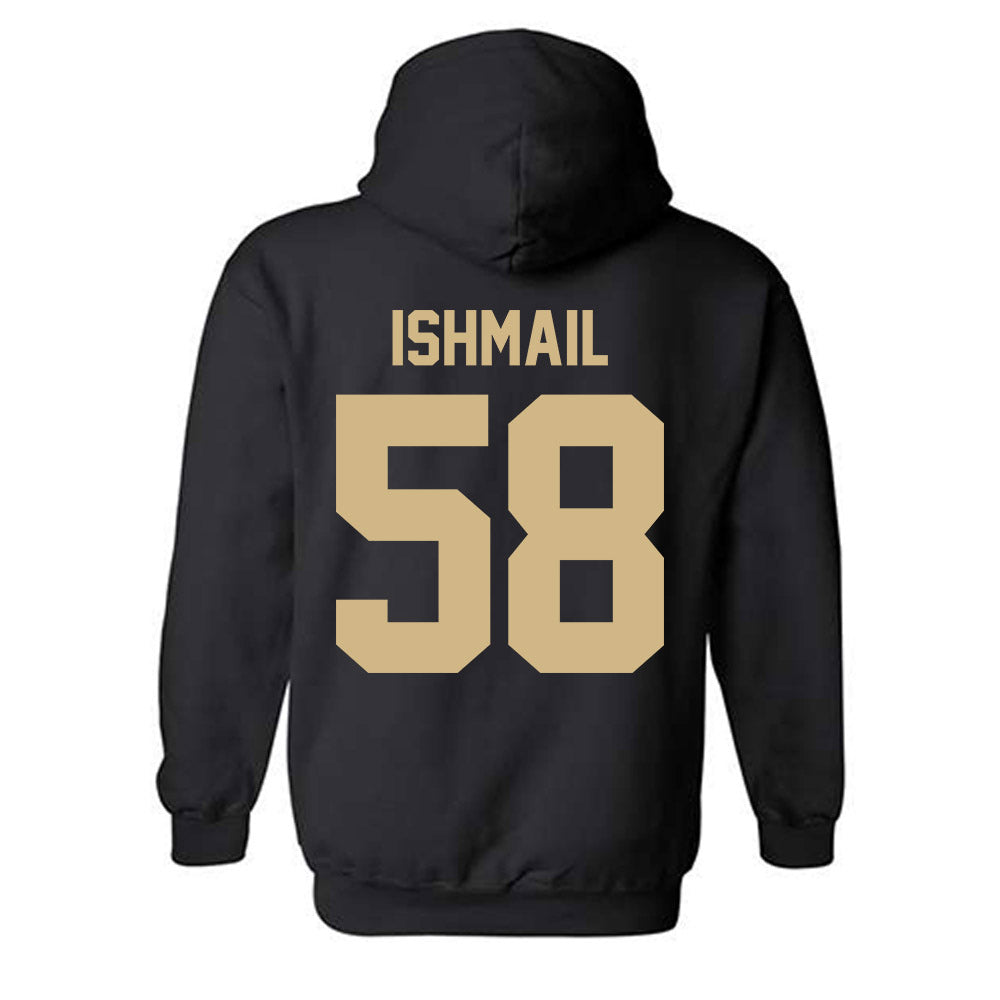 Purdue - NCAA Football : Breeon Ishmail - Classic Shersey Hooded Sweatshirt-1