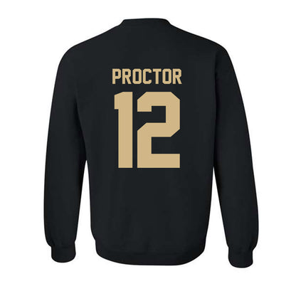 Purdue - NCAA Women's Basketball : Aysia Proctor - Classic Shersey Crewneck Sweatshirt-3