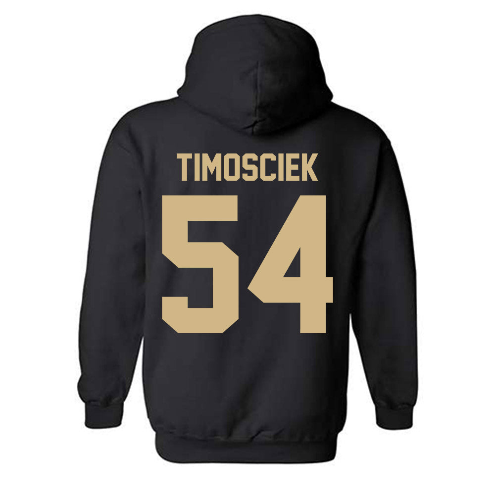 Purdue - NCAA Football : Hayden Timosciek - Classic Shersey Hooded Sweatshirt-3