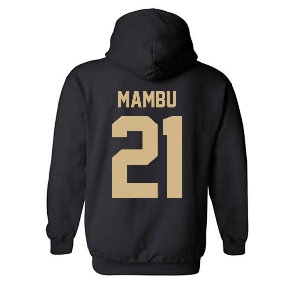 Purdue - NCAA Women's Volleyball : Lameen Mambu - Classic Shersey Hooded Sweatshirt-3