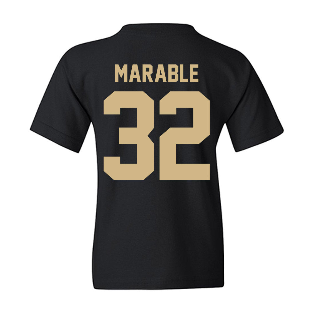 Purdue - NCAA Football : D'Mon Marable - Classic Shersey Youth T-Shirt-1