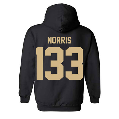 Purdue - NCAA Wrestling : Dustin Norris - Classic Shersey Hooded Sweatshirt-1