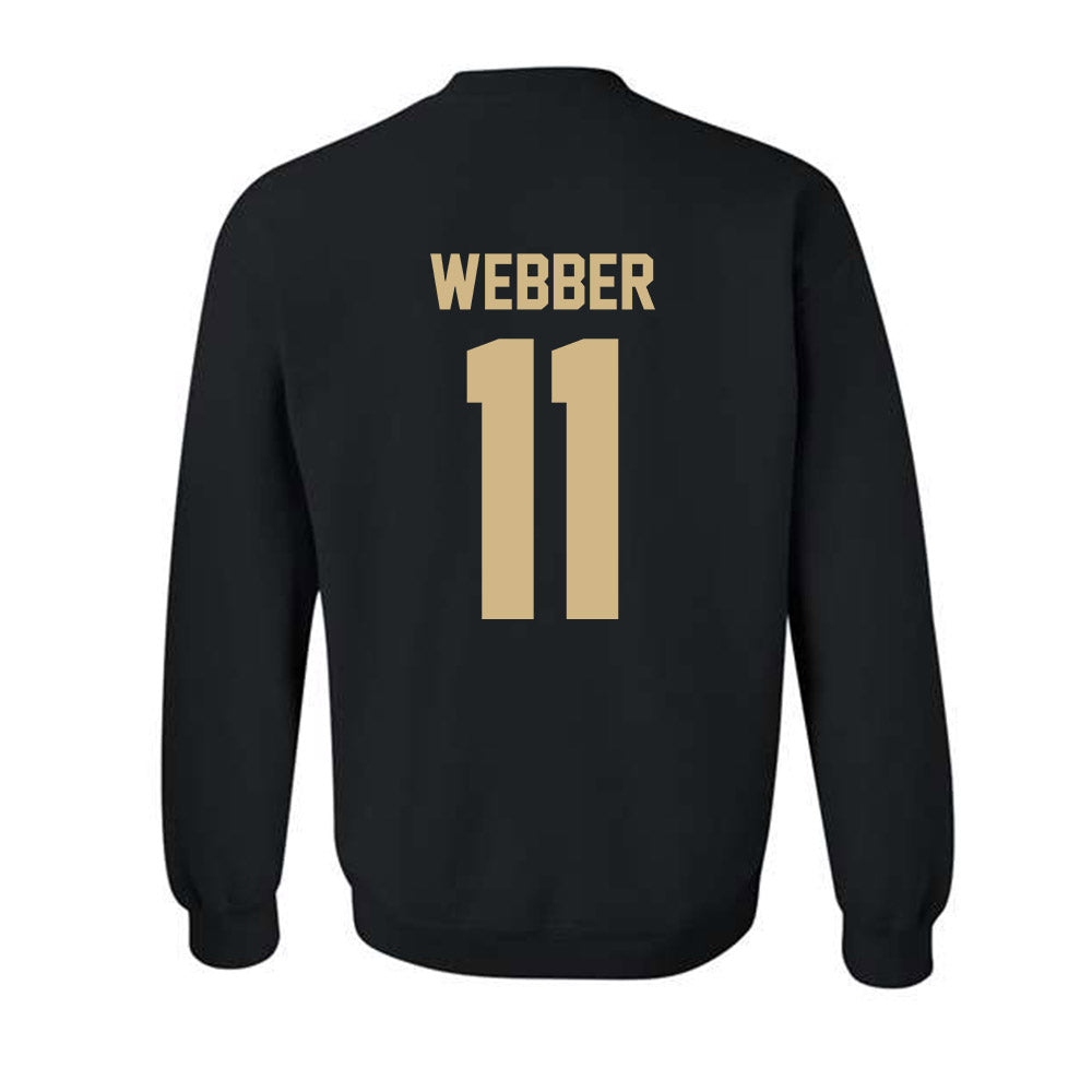 Purdue - NCAA Men's Basketball : Jacob Webber - Classic Shersey Crewneck Sweatshirt-3