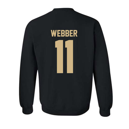 Purdue - NCAA Men's Basketball : Jacob Webber - Classic Shersey Crewneck Sweatshirt-3