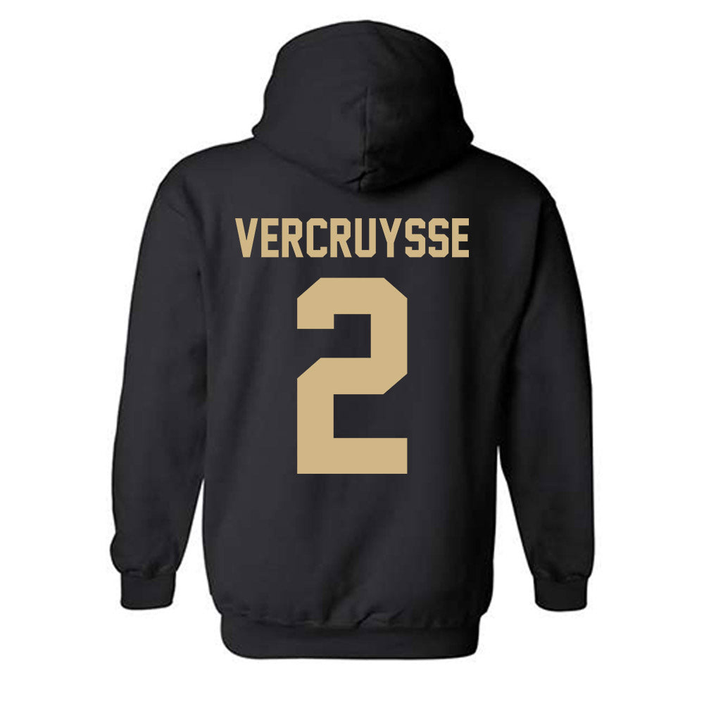 Purdue - NCAA Baseball : Charlie Vercruysse - Classic Shersey Hooded Sweatshirt-1