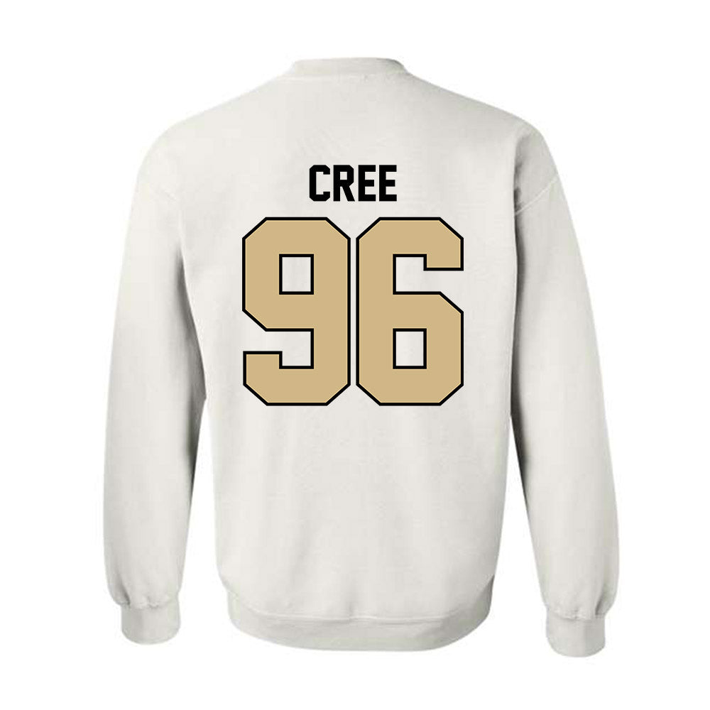 Purdue - NCAA Football : Jordan Cree - Classic Shersey Crewneck Sweatshirt-1