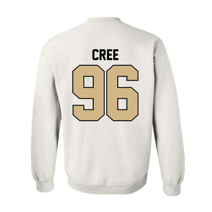 Purdue - NCAA Football : Jordan Cree - Classic Shersey Crewneck Sweatshirt-1