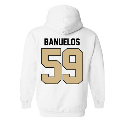 Purdue - NCAA Football : Micah Banuelos - Classic Shersey Hooded Sweatshirt-2