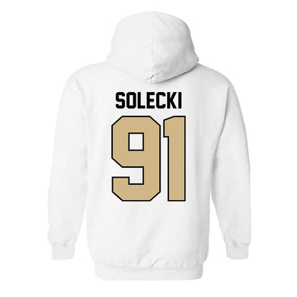 Purdue - NCAA Football : Aiden Solecki - Classic Shersey Hooded Sweatshirt-1