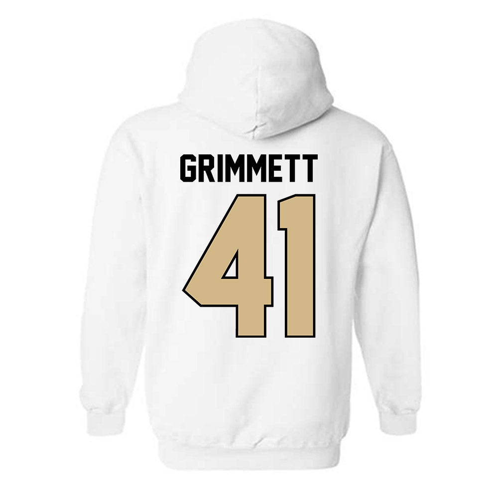 Purdue - NCAA Football : Jon Grimmett - Classic Shersey Hooded Sweatshirt-1