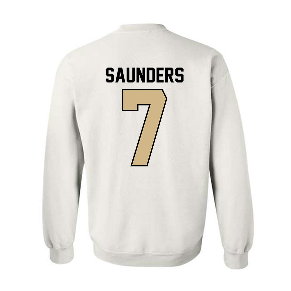 Purdue - NCAA Football : Donovan Saunders - Classic Shersey Crewneck Sweatshirt-1