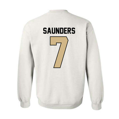 Purdue - NCAA Football : Donovan Saunders - Classic Shersey Crewneck Sweatshirt-1