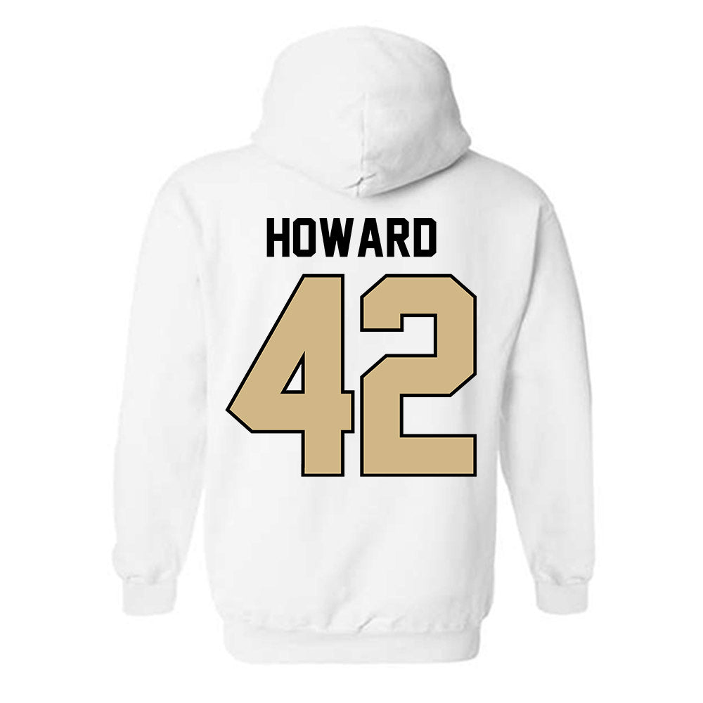 Purdue - NCAA Baseball : Thomas Howard - Classic Shersey Hooded Sweatshirt-1
