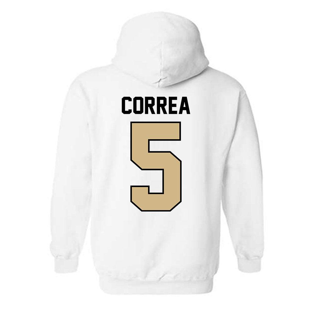 Purdue - NCAA Football : Charles Correa - Classic Shersey Hooded Sweatshirt-1