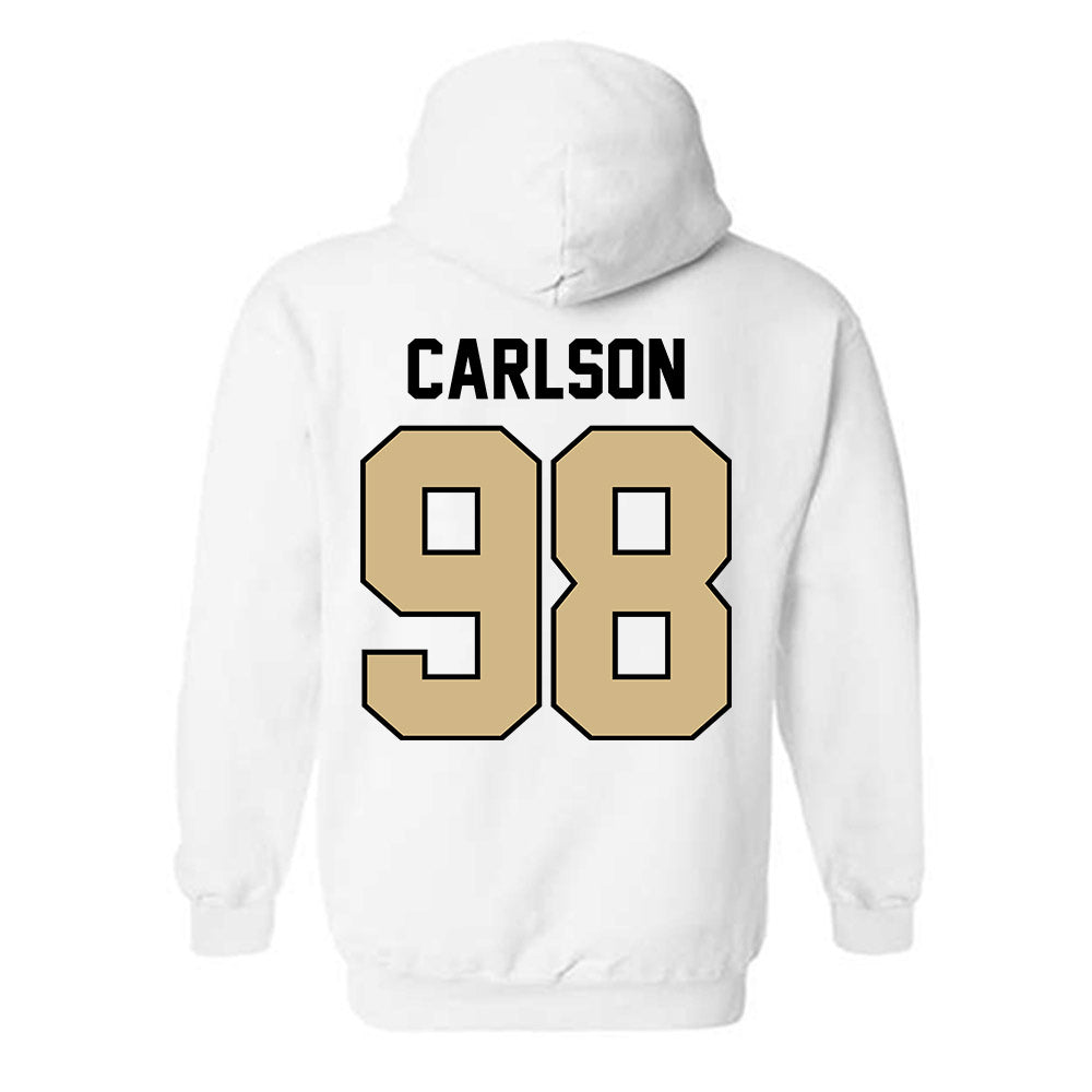 Purdue - NCAA Football : Drake Carlson - Classic Shersey Hooded Sweatshirt-1