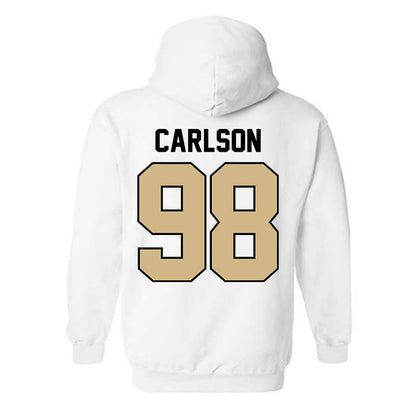 Purdue - NCAA Football : Drake Carlson - Classic Shersey Hooded Sweatshirt-1