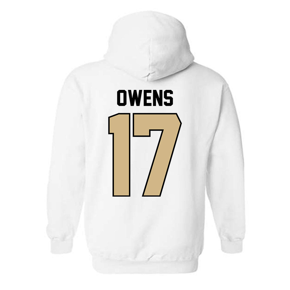 Purdue - NCAA Football : Bisi Owens - Classic Shersey Hooded Sweatshirt-2