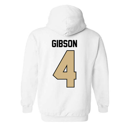Purdue - NCAA Football : Jerrick Gibson - Classic Shersey Hooded Sweatshirt-2