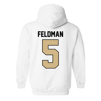 Purdue - NCAA Women's Basketball : Taylor Feldman - Classic Shersey Hooded Sweatshirt-1