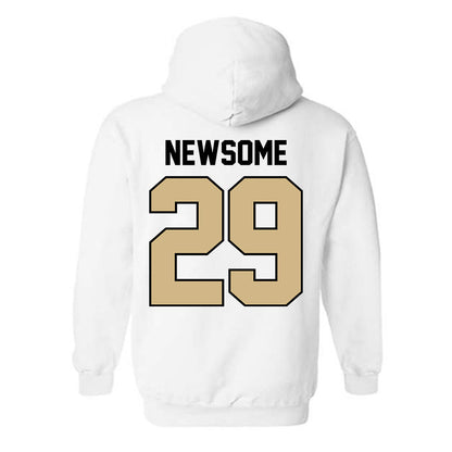 Purdue - NCAA Football : Dee Newsome - Classic Shersey Hooded Sweatshirt-2