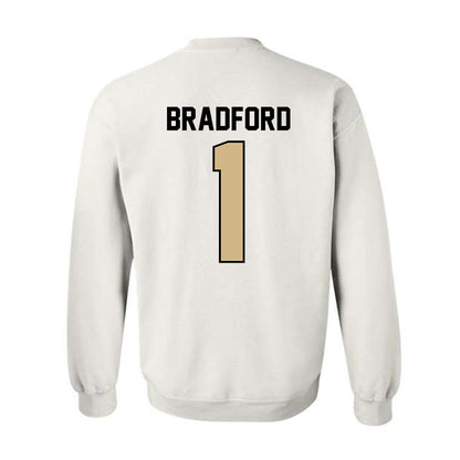 Purdue - NCAA Football : Smiley Bradford - Classic Shersey Crewneck Sweatshirt-2