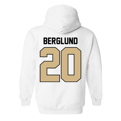Purdue - NCAA Football : Winston Berglund - Classic Shersey Hooded Sweatshirt-1