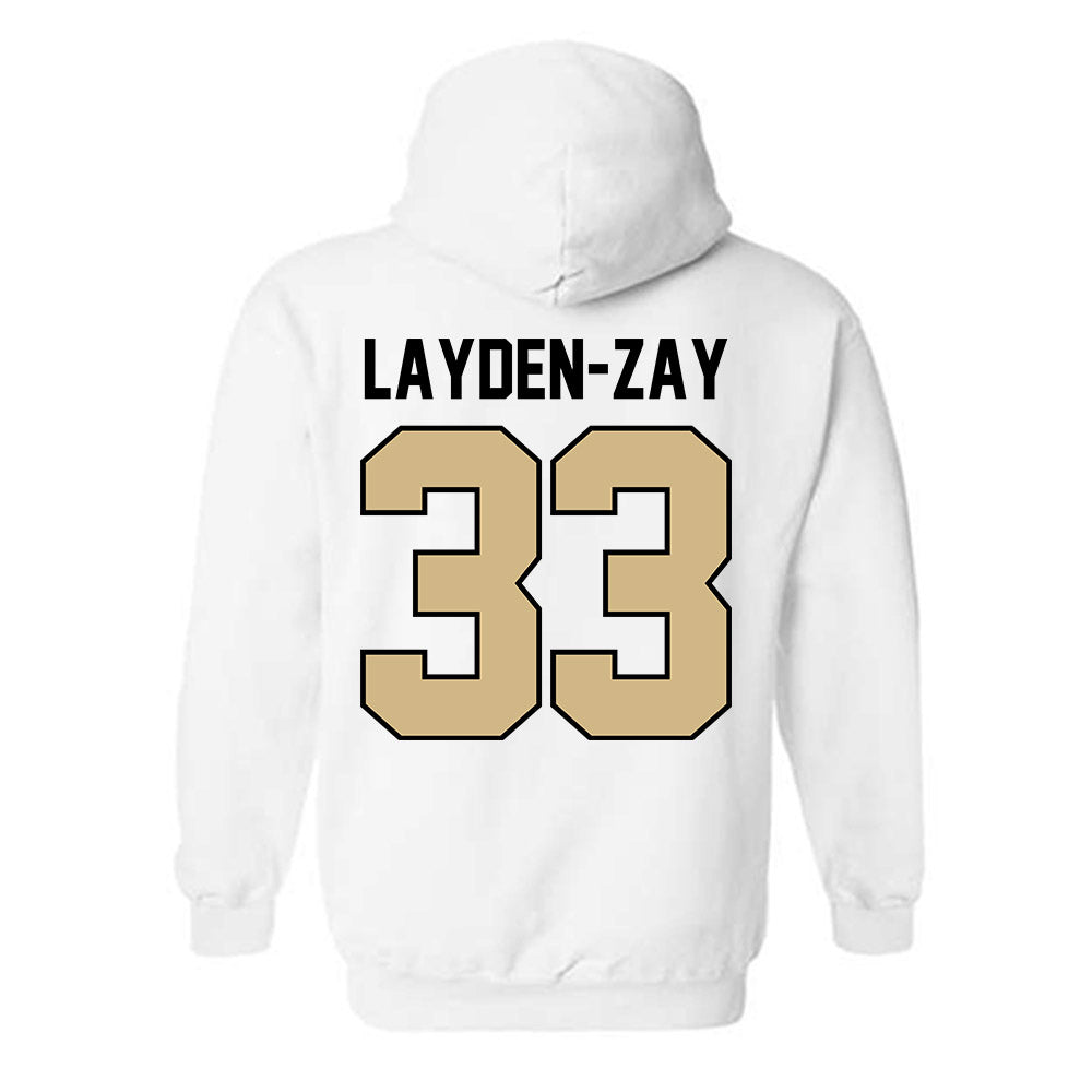 Purdue - NCAA Women's Basketball : Madison Layden-Zay - Classic Shersey Hooded Sweatshirt-1
