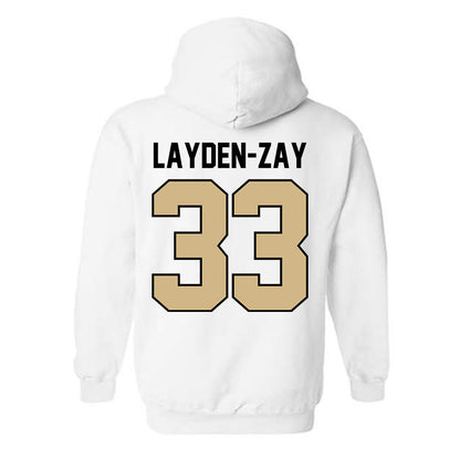Purdue - NCAA Women's Basketball : Madison Layden-Zay - Classic Shersey Hooded Sweatshirt-1