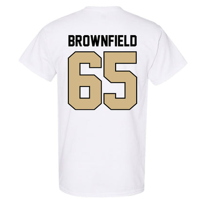 Purdue - NCAA Football : Brock Brownfield - Classic Shersey T-Shirt-1