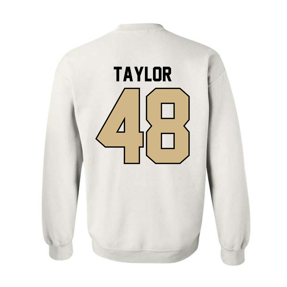 Purdue - NCAA Football : Donivan Taylor - Classic Shersey Crewneck Sweatshirt-1