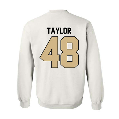 Purdue - NCAA Football : Donivan Taylor - Classic Shersey Crewneck Sweatshirt-1