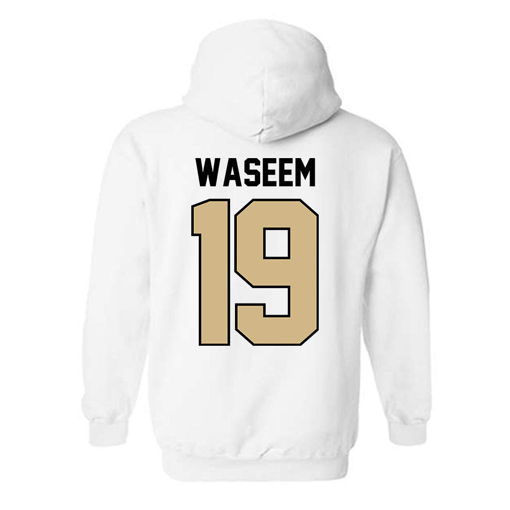 Purdue - NCAA Football : Asaad Waseem - Classic Shersey Hooded Sweatshirt-2